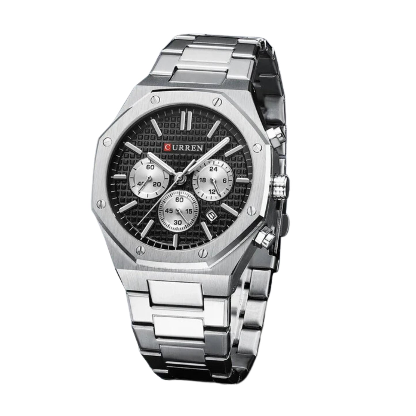 CURREN Original Brand Stainless Steel Men's Watch