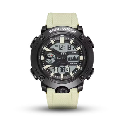 Digital Waterproof Sports Luxury Luminous Calendar Week Clock Men's Watches