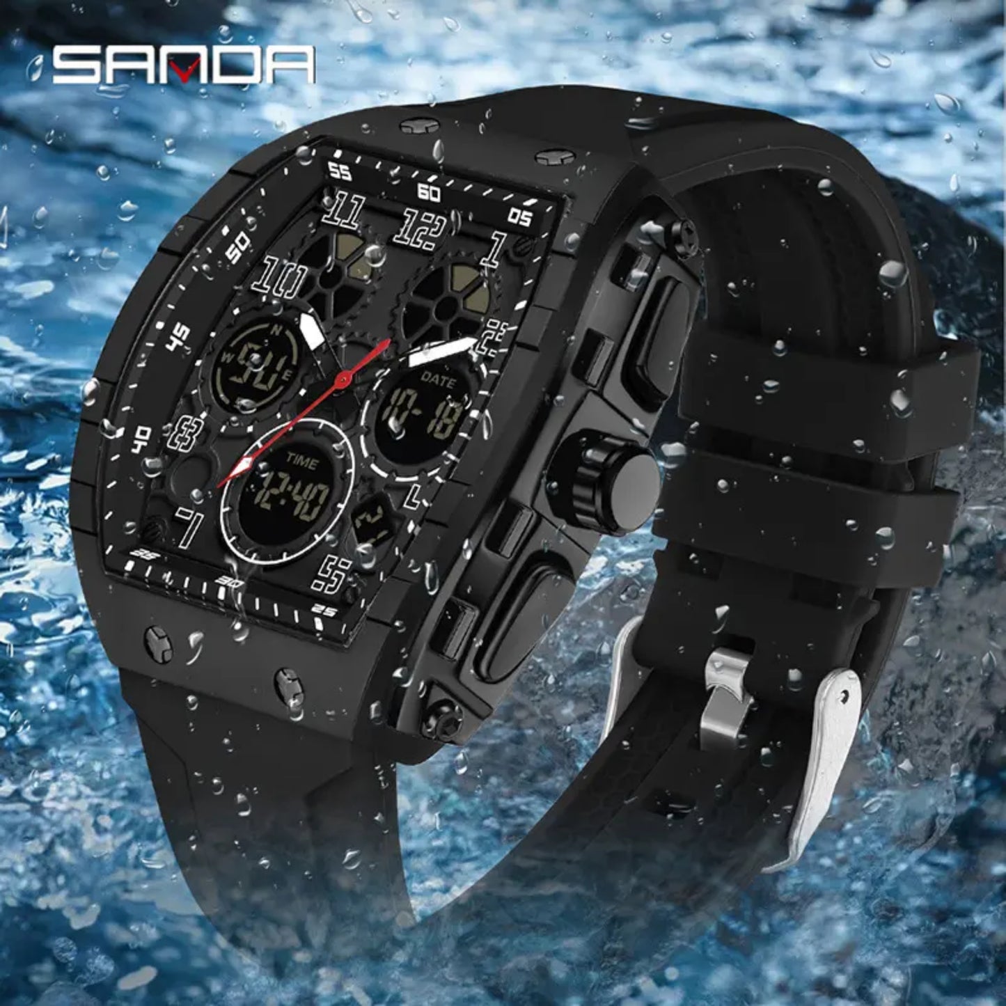 SANDA 6157 Waterproof Sports Men’s Watch