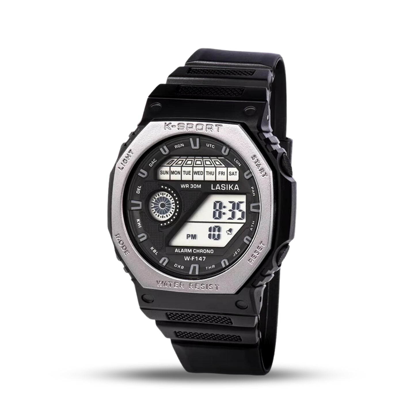 Digital Waterproof Luxury Luminous Multi Functional Sports Men's Watches