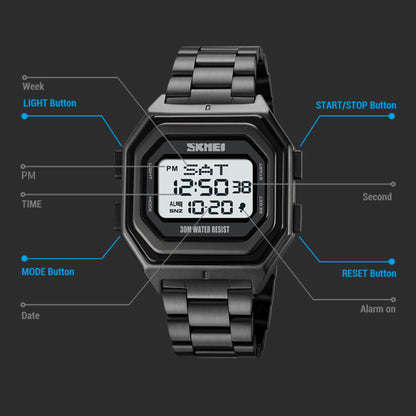 Skmei 1875 Digital Luminous Waterproof Men's Watch