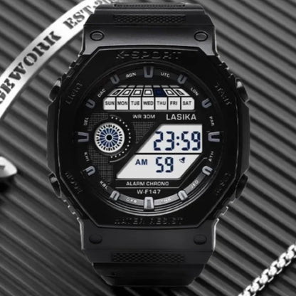 Digital Waterproof Luxury Luminous Multi Functional Sports Men's Watches