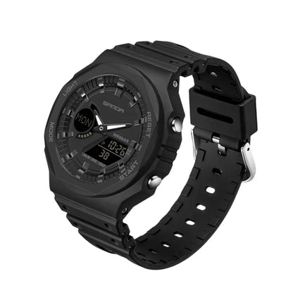 Sanda 6016 Multifunctional Dual time Sports Watch