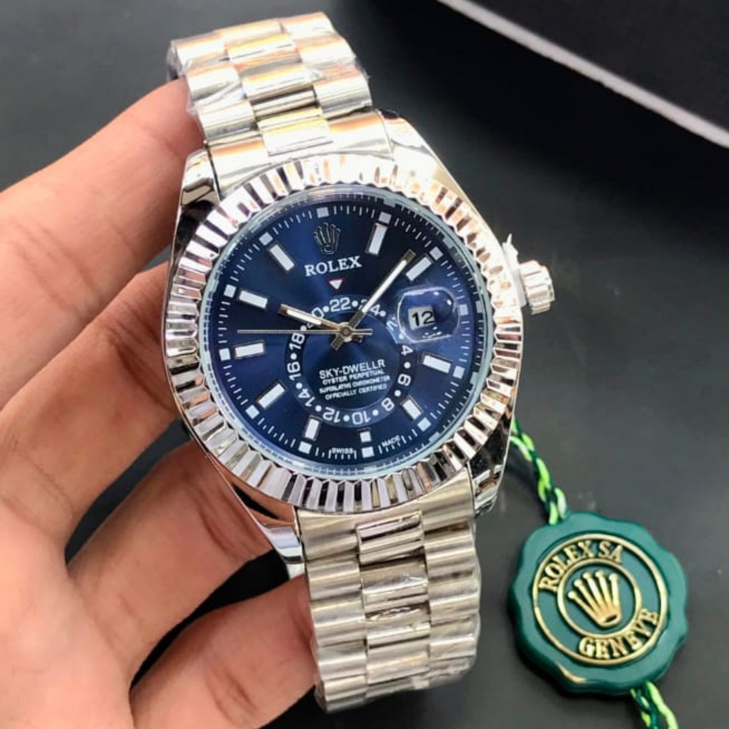 Rolex Sky-Dweller Steel Men's Watch