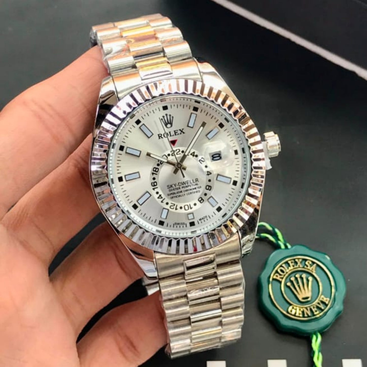 Rolex Sky-Dweller Steel Men's Watch